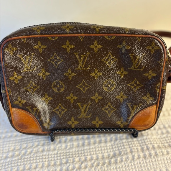Louis Vuitton Brown Leather Trocadero 27 Shoulder Bag Monogram - Picture 3 of 11